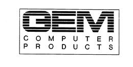 GEM COMPUTER PRODUCTS trademark
