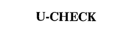 U-CHECK trademark