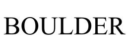BOULDER trademark
