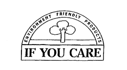 ENVIRONMENT FRIENDLY PRODUCTS IF YOU CARE trademark