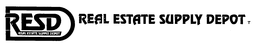RESD REAL ESTATE SUPPLY DEPOT trademark