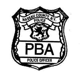 NASSAU COUNTY, N.Y. POLICE PBA POLICE OFFICER trademark