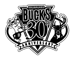 MILWAUKEE BUCKS 30TH ANNIVERSARY B trademark