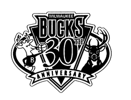 MILWAUKEE BUCKS 30TH ANNIVERSARY B trademark