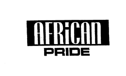 AFRICAN PRIDE trademark