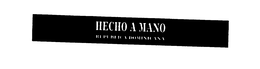 HECHO A MANO REPUBLICA DOMINICANA trademark