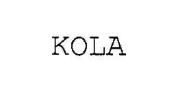 KOLA trademark