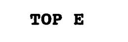 TOP E trademark