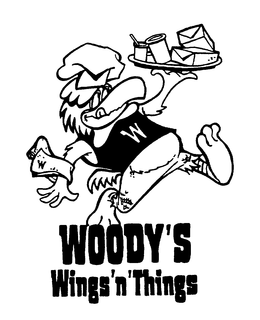 W WOODY'S WINGS'N'THINGS trademark