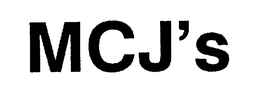 MCJ'S trademark