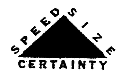 SPEED SIZE CERTAINTY trademark