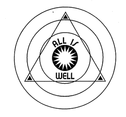 ALL IS WELL trademark