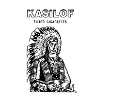KASILOF FILTER CIGARETTES trademark