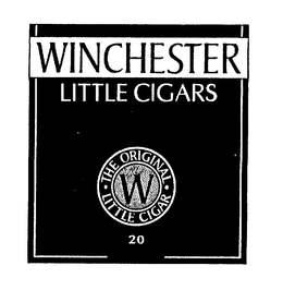 WINCHESTER LITTLE CIGARS W THE ORIGINAL LITTLE CIGAR 20 trademark