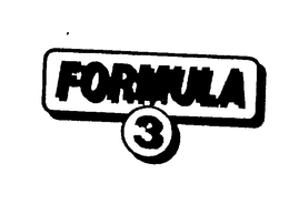 FORMULA 3 trademark