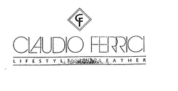 CLAUDIO FERRICI LIFESTYLE IN LEATHER trademark