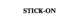 STICK-ON trademark