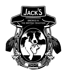 JACK'S BREWED IN THE BRITISH TRADITION trademark