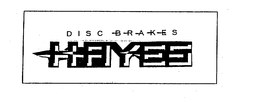 DISC BRAKES HAYES trademark