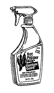 HOT PEPPER WAX MOISTURE GUARD trademark