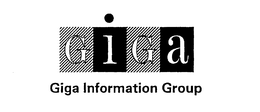 GIGA GIGA INFORMATION GROUP trademark