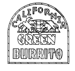 CALIFORNIA GREEN BURRITO trademark
