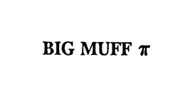 BIG MUFF trademark