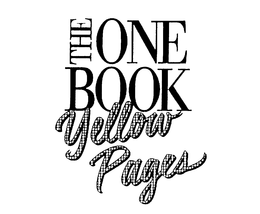 THE ONE BOOK YELLOW PAGES trademark
