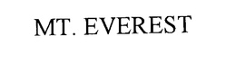 MT. EVEREST trademark