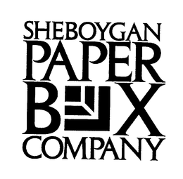 SHEBOYGAN PAPER BOX COMPANY trademark