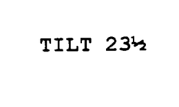 TILT 23 1/2 trademark