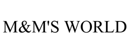 M&M'S WORLD trademark