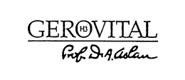 GEROVITAL H3 PROF DR A ASLAN trademark