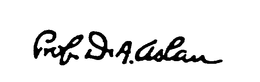 PROF DR A ASLAN trademark