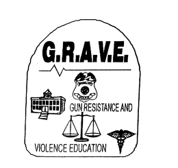 G.R.A.V.E. GUN RESISTANCE AND VIOLENCE EDUCATION trademark