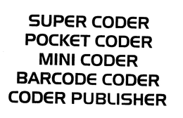 SUPER CODER trademark