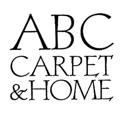 ABC CARPET & HOME trademark
