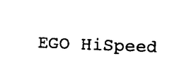 EGO HISPEED trademark