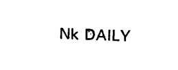 NK DAILY trademark