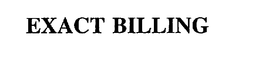 EXACT BILLING trademark