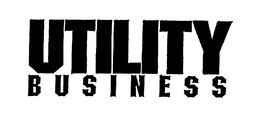 UTILITY BUSINESS trademark