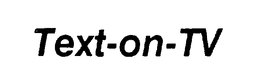 TEXT-ON-TV trademark