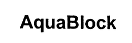 AQUABLOCK trademark