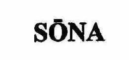 SONA trademark