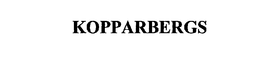 KOPPARBERGS trademark