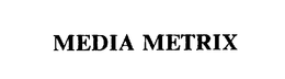 MEDIA METRIX trademark