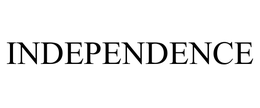 INDEPENDENCE trademark