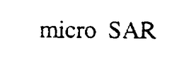MICRO SAR trademark