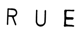R U E trademark