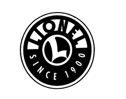 LIONEL L SINCE 1900 trademark